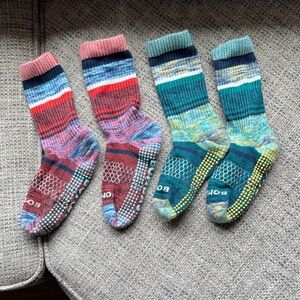 Bombas calves sticky socks duo